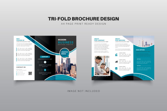 Download Trifold Brochure Print Template - Premium Bundle